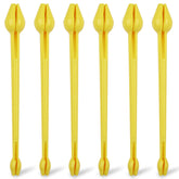 Plastic fishing hook disgorger with dual-ended design